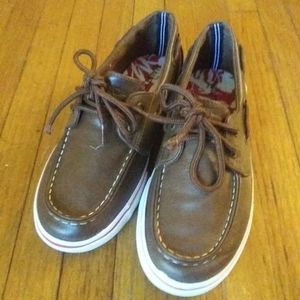 Akademiks Blue Slip On Loafer Boat Shoes Boxes Size 12.5